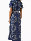 Maxi Shirt Dress with Belt DJPT