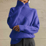 Turtleneck Long Sleeve Sweater DJPT