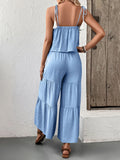 Cami Top and Wide Leg Pants Set DJPT
