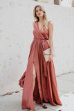 Tie Waist Maxi Dress DJPT