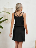 Scoop Neck Sleeveless Dress DJPT