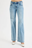Full Size Low Rise Ankle Boyfriend Distressed Jeans Plus Size DJPT