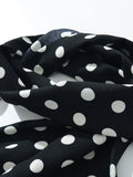 Dot One-Shoulder Top and Mini Skirt Set DJPT