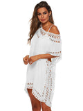V-Neck Short Sleeve Cover-Up DJPT