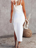 Tank Midi Dress with Side Slit DJPT