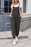 Knotted Strap Overalls with Pockets DJPT