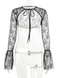 Neck Lace Dress and Cover Up Set DJPT